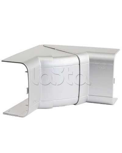 Угол внутренний 110х50 мм, изменяемый 70-120°, цвет серый металлик DKC 01051G в Нижнем Новгороде Аксессуары для кабель-канала Pintop.ru