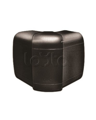 Угол внешний 110х50 мм, измен. черный DKC 01052A в Нижнем Новгороде Аксессуары для лотков Pintop.ru