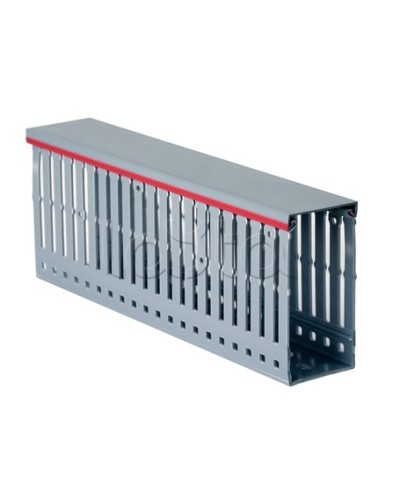 Короб перфорированный, серый RL6 100x60 мм DKC 01140RL в Нижнем Новгороде Кабельные лотки Pintop.ru