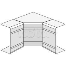 Угол внутренний изменяемый (70-120°) NIAV 60x40 мм DKC 01723