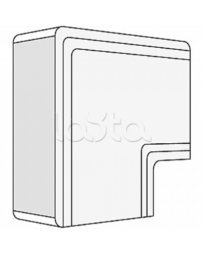 Угол плоский 150x60 NPAN DKC 01747 в Нижнем Новгороде Аксессуары для кабель-канала Pintop.ru