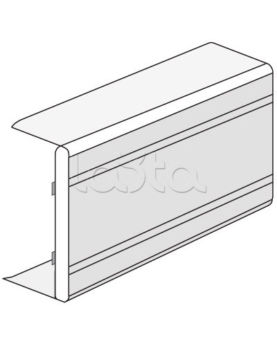 Тройник/отвод NTAN 80x40 мм DKC 01756 в Нижнем Новгороде Аксессуары для кабель-канала Pintop.ru
