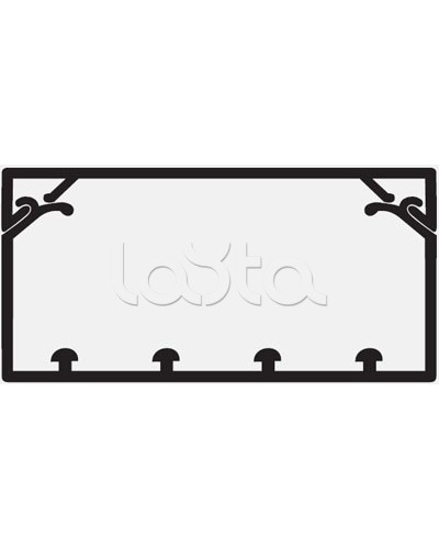 Короб с крышкой с направляющими для установки разделителей TA-GN 120x60 мм DKC 01787 в Нижнем Новгороде Кабель-канал Pintop.ru