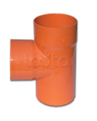 Тройник для двухстенных труб, полипропилен, д. 63 мм DKC 020063 в Нижнем Новгороде Повороты, муфты, тройники Pintop.ru
