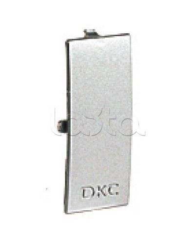 Накладка на стык крышек 60 мм, цвет серый металлик DKC 09504G в Нижнем Новгороде Аксессуары для лотков Pintop.ru