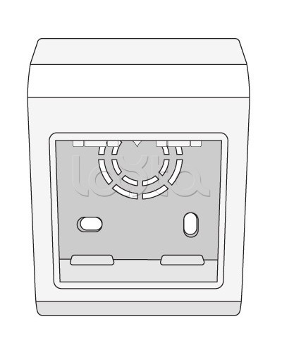 Коробка монтажная под 2 модуля BRAVA DKC 10034 в Нижнем Новгороде Распределительные коробки Pintop.ru