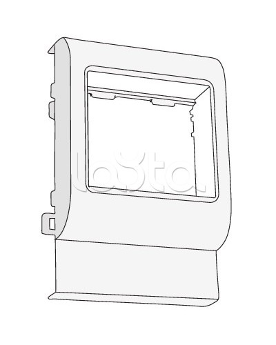 Рамка-суппорт под 2 модуля BRAVA PDA-BN 100 DKC 10453 в Нижнем Новгороде Аксессуары для кабель-канала Pintop.ru