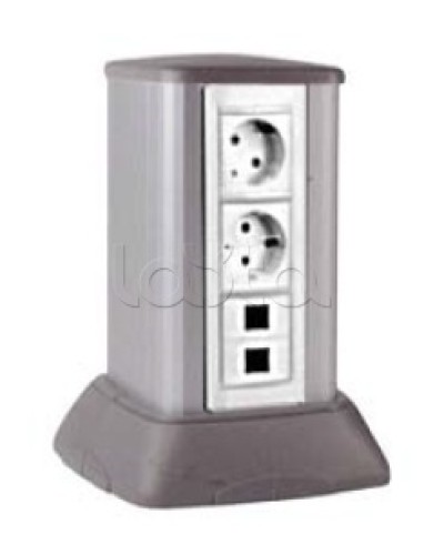 Миниколонна алюминиевая, 0.25 м DKC 19522 в Нижнем Новгороде Аксессуары для кабель-канала Pintop.ru