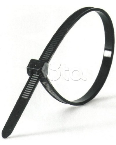 Хомут-стяжка нейлоновый, стандартный P6.6 12.5x1000 чёрный DKC 25343 (100 шт/уп) в Нижнем Новгороде Стяжки-хомуты Pintop.ru