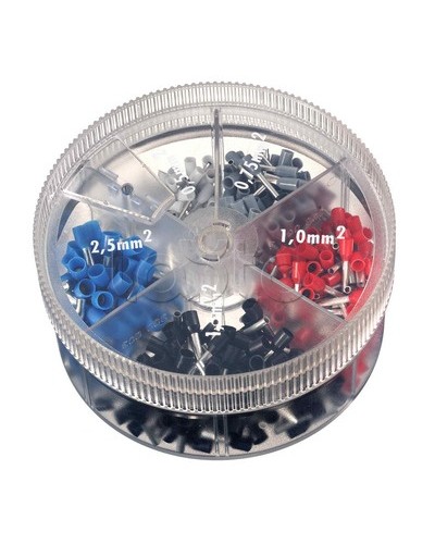 Контейнер наконечников-гильз с изолир.фланцем 0,75 кв.мм серый 1 упаковка - 1000 шт DKC 2ARTD10075 в Нижнем Новгороде Крепежные изделия Pintop.ru