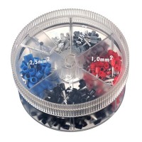 Контейнер двойных наконечников-гильз с изолир.фланцем 4,00-16,00 кв.мм 1 упаковка - 45 шт DKC 2ARTD666