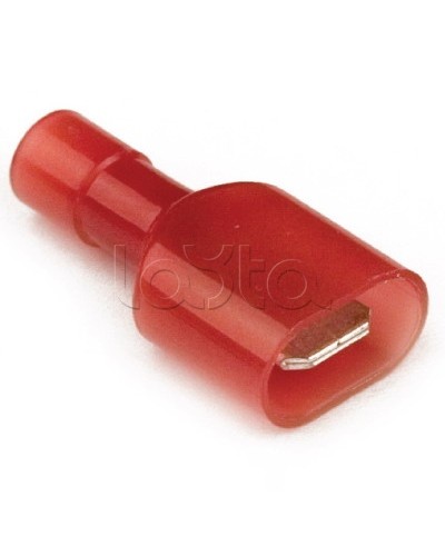 Наконечник плоский полностью изолир. (вилка) 2,5-6 кв.мм 6,3х0,8 мм (РППИ-П) DKC 2C22TP в Нижнем Новгороде Крепеж Pintop.ru