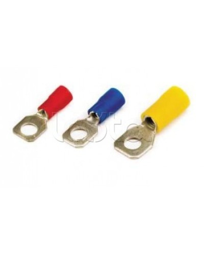 Наконечник с отверстием под винт ф5,2мм, с изолированным фланцем, для сечения провода 2,5-6,0мм2 DKC (2C5P) в Нижнем Новгороде Держатели, клипсы, скобы Pintop.ru