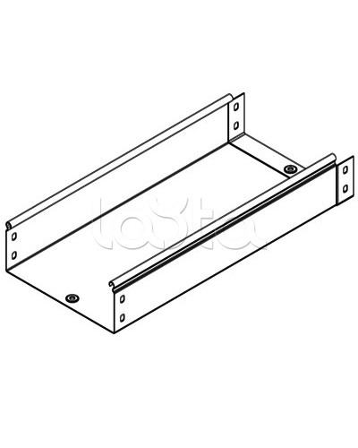 Лоток неперфорированный металлический 300x50x3000 DKC 35025 в Нижнем Новгороде Кабельные лотки Pintop.ru