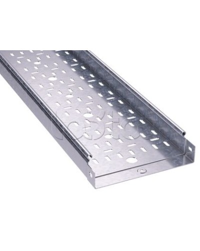 Лоток перфорированный 200x50x3000, толщина металла 1.5мм DKC 3526415 в Нижнем Новгороде Кабельные лотки Pintop.ru