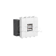 Устройство зарядное "Белое облако", "Avanti", 2.1А, 2 мод. DKC 4400542