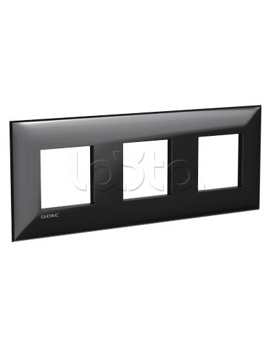 Рамка ARTLEBEDEV Черный квадрат Avanti, 6 мод. DKC 4402906 в Нижнем Новгороде Аксессуары для лотков Pintop.ru
