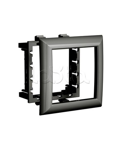 Рамка-суппорт Avanti черный для In-liner Front, 4 мод. DKC 4402914 в Нижнем Новгороде Аксессуары для лотков Pintop.ru