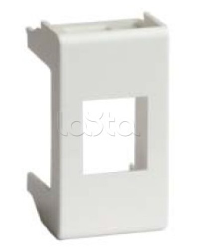 Адаптер для информационных разъемов SIEMON, «Viva», 1 мод., белый DKC 45008 в Нижнем Новгороде Аксессуары для стоек и шкафов Pintop.ru