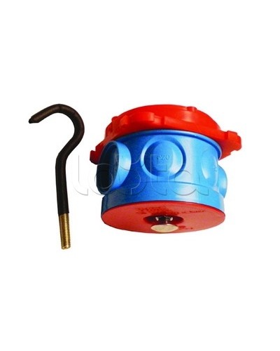 Коробка потолочная с крюком для заливки в бетон, д.70х57мм DKC 59383 в Нижнем Новгороде Распределительные коробки Pintop.ru