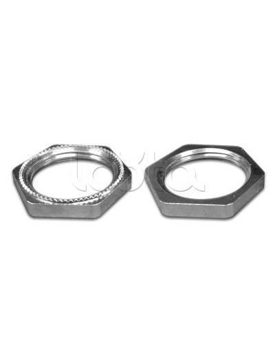 Гайка заземляющая M32x1,5 никел. латунь DKC 6006EMC-32A в Нижнем Новгороде Крепеж Pintop.ru