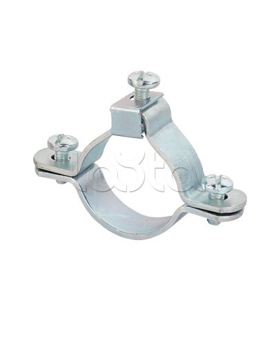 Хомут заземления для труб 20-1/2 мм, оцинкованная сталь DKC 6042-20 в Нижнем Новгороде Стяжки-хомуты Pintop.ru