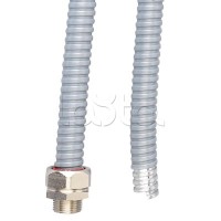 Металлорукав DN 20мм в ПВХ изоляции в оплетке из оцинкованной стали, 50 м DKC (6071T-022)