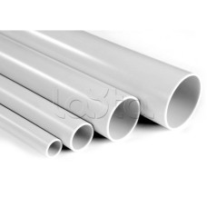 Труба ПВХ жёсткая атмосферостойкая д. 20 мм, тяжёлая, 3 м, цвет серый DKC 63520UF