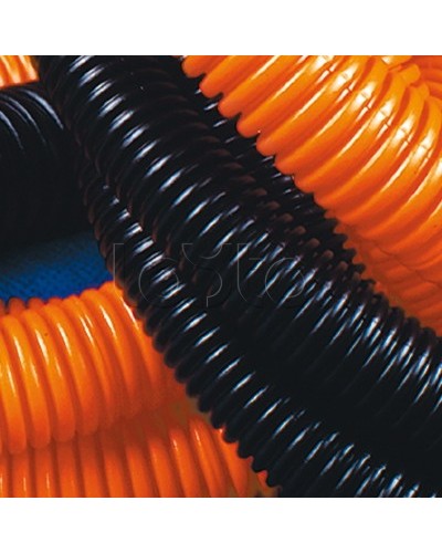 Труба гофрированная ПНД с зондом25 мм цвет чёрный (50 м) DKC 71725 в Нижнем Новгороде Труба гофрированная Pintop.ru