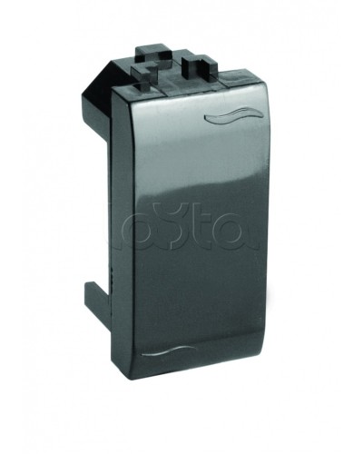 Заглушка чёрная на 1 мод DKC 77616N в Нижнем Новгороде Аксессуары для кабель-канала Pintop.ru