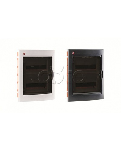 Щиток встраив.с двер.24мод.,IP41,бел., с клем.блок.2х87508 и замком DKC 81924 в Нижнем Новгороде Аксессуары для стоек и шкафов Pintop.ru