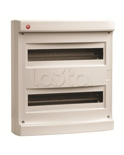 Щиток настен.без двер.36мод.,IP40,сер.,с усил. клем.блок.2х87312 DKC 83736 в Нижнем Новгороде Боксы для автоматов Pintop.ru