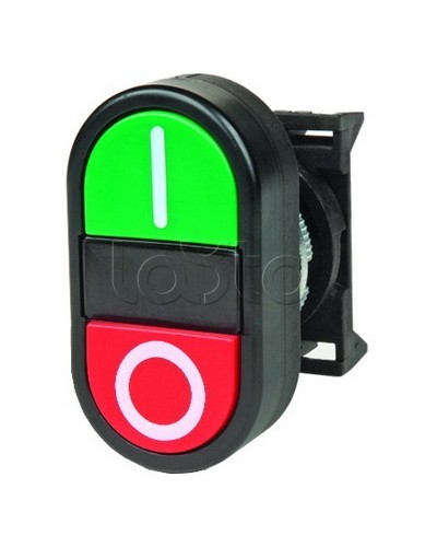 Кнопка двойная плоская, черная DKC ABFTM в Нижнем Новгороде Кнопки выхода Pintop.ru