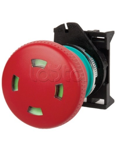 Кнопка аварийная грибовидная типа тяни-толкай с индикацией O 40 DKC ABHT1P4S в Нижнем Новгороде Аксессуары для стоек и шкафов Pintop.ru