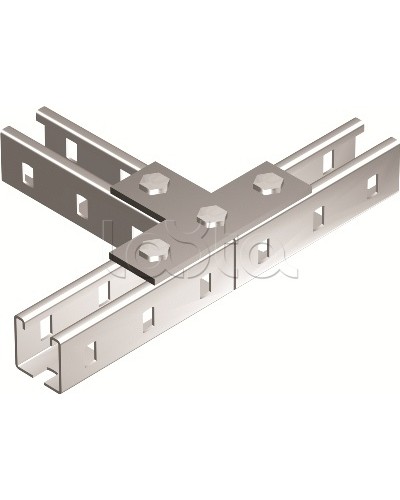 Пластина соединительная Т-обр., горячеоцинкованная DKC BMD1031HDZ в Нижнем Новгороде Аксессуары для лотков Pintop.ru