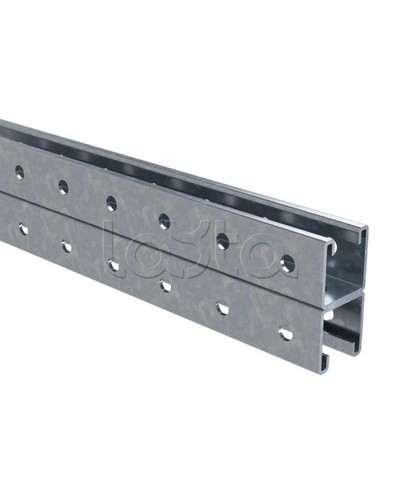 Профиль С-образный двойной L1800 толщина 2.5мм, горячеоцинкованный DKC (BPD4118HDZ) в Нижнем Новгороде Аксессуары для лотков Pintop.ru