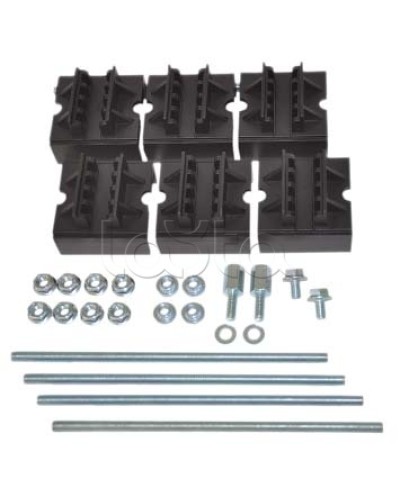 Набор держателей, для шин толщиной 10мм, 1-3 шины на полюс, 3 полюса DKC R5BSEV3/10T в Нижнем Новгороде Повороты, муфты, тройники Pintop.ru