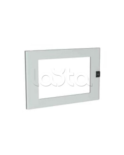 Дверь секционная, с пластиковым окном, В=400мм, Ш=600мм DKC R5CPMTE6400 в Нижнем Новгороде Аксессуары для стоек и шкафов Pintop.ru