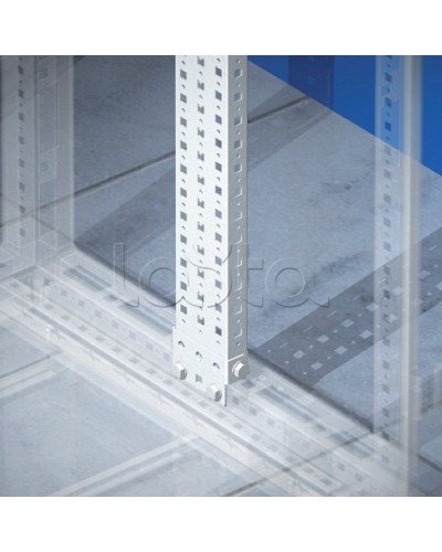 Рейки вертикальные, широкая, для шкафов CQE В=1800мм, 1 упаковка - 2шт. DKC R5PDV18 в Нижнем Новгороде Аксессуары для стоек и шкафов Pintop.ru