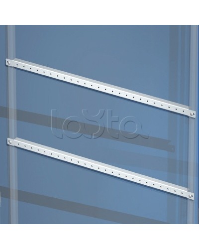 Рейки горизонтальные, дверная, для шкафов CQE Ш=600мм, (10 шт/уп) DKC (R5TPE60) в Нижнем Новгороде Аксессуары для стоек и шкафов Pintop.ru