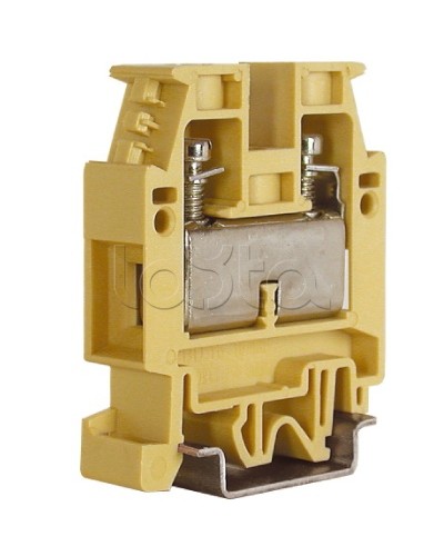 зажим бежевый 16 кв.мм DKC ZCB510 в Нижнем Новгороде Аксессуары для стоек и шкафов Pintop.ru