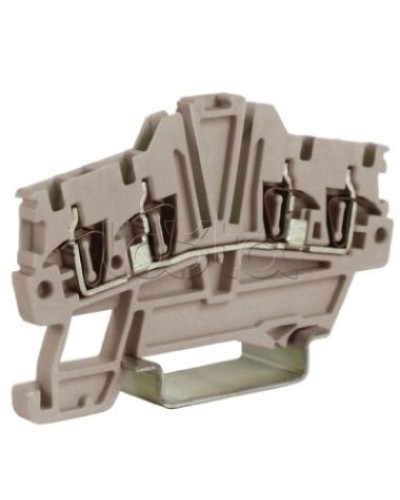 Зажим 1,5 кв.мм синий 2 ввод/2 вывода DKC ZHI420 в Нижнем Новгороде Держатели, клипсы, скобы Pintop.ru