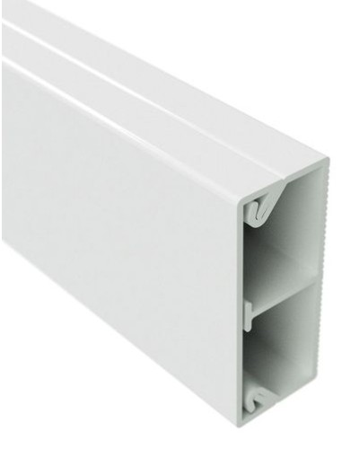 Миниканал с перегородкой TMC 40/2x17 белый (розница 8 м в пакете, 10 пакетов в коробке) DKC (00305R) в Нижнем Новгороде Кабель-канал Pintop.ru