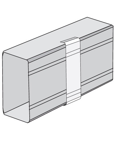 Накладка на стык крышки GAN 80 DKC 00886 в Нижнем Новгороде Аксессуары для кабель-канала Pintop.ru