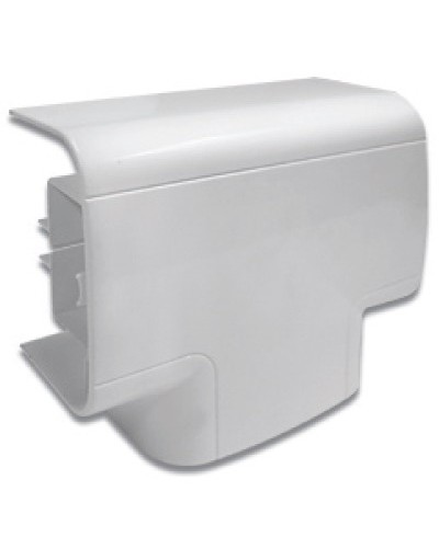 Тройник 110х50 мм, черный DKC 01006A в Нижнем Новгороде Аксессуары для кабель-канала Pintop.ru