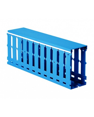Короб перфорированный, синий RL6 60x80 DKC 01262RL в Нижнем Новгороде Аксессуары для кабель-канала Pintop.ru