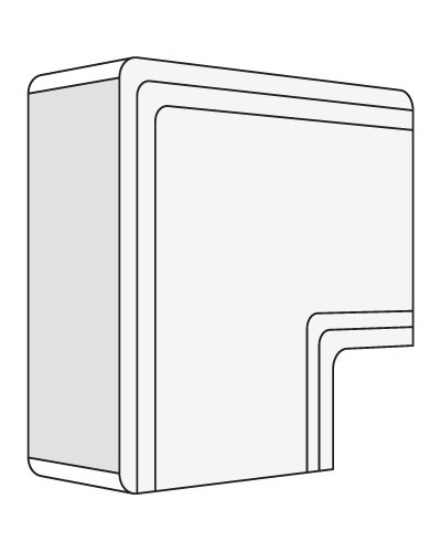 Угол плоский NPAN 25x30 мм DKC 01737 в Нижнем Новгороде Аксессуары для кабель-канала Pintop.ru