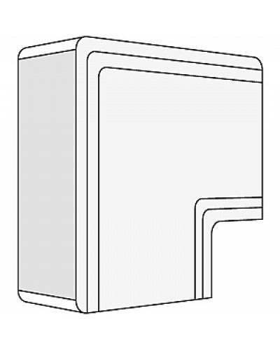 Угол плоский 100x80 NPAN DKC 01749 в Нижнем Новгороде Аксессуары для кабель-канала Pintop.ru