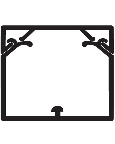 Кабель-канал 60x40 с крышкой с направляющими для установки разделителей TA-GN DKC 01780 в Нижнем Новгороде Кабель-канал Pintop.ru