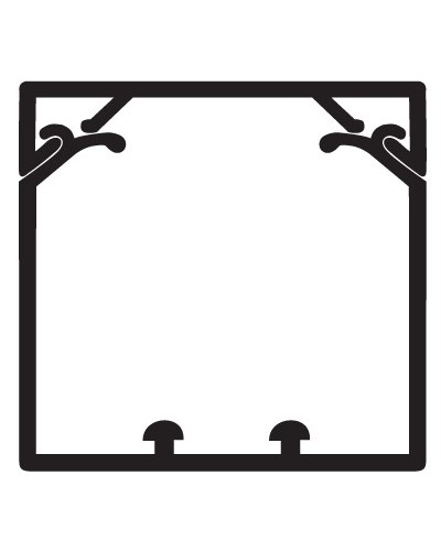 Кабель-канал 80x60 с крышкой с направляющими для установки разделителей TA-GN DKC 01785 в Нижнем Новгороде Кабель-канал Pintop.ru